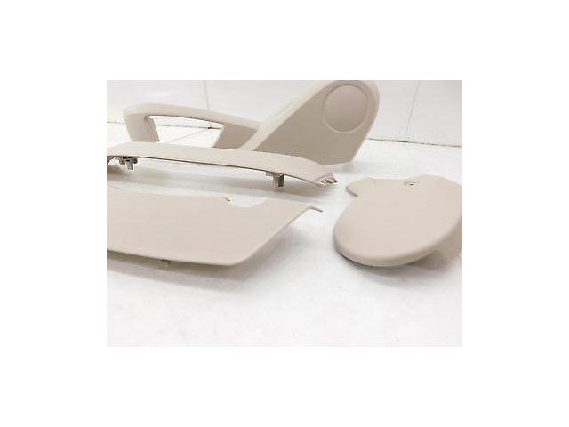 2011-2013 BMW 550i 535i F10 OEM LEFT FRONT SEAT TRIM PLASTIC COVER MOULDING SET