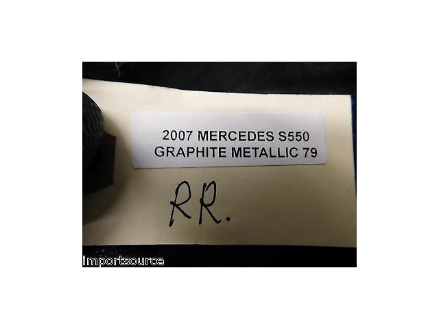 2007-2009 MERCEDES S550 W221 OEM RIGHT REAR TRUNK QUARTER PANEL TRIM LINER