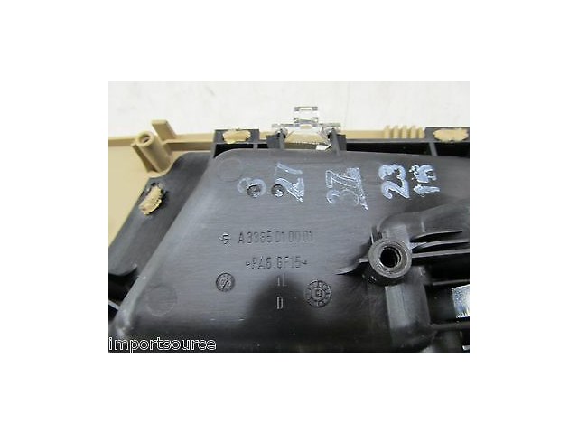 2007-2009 MERCEDES S550 W221 OEM LEFT REAR DRIVER SIDE DOOR HANDLE W/TRIM