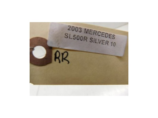 2003-2006 MERCEDES BENZ SL500R R230 OEM RIGHT REAR WINDOW TRIM RAIL MOUDLING