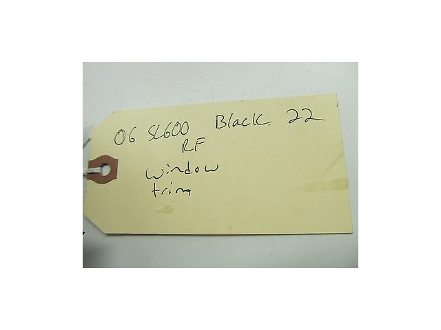 2004-2006 MERCEDES BENZ SL600 R230 OEM RIGHT FRONT WINDOW TRIM RAIL MOLDING