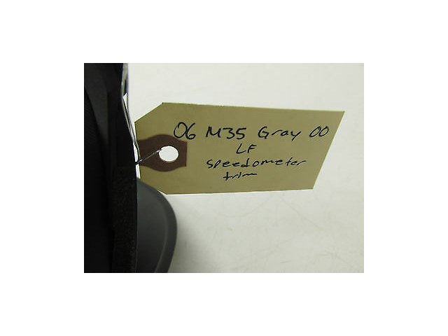  2006-2009 INFINITI M35 OEM SPEEDOMETER INSTRUMENT CLUSTER TRIM SURROUND BEZEL