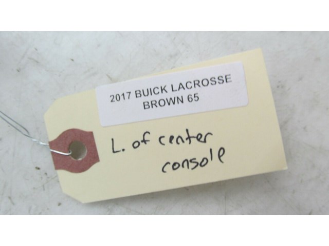 2017-2019 BUICK LACROSSE OEM LEFT SIDE CENTER CONSOLE FINISH TRIM BROWN        