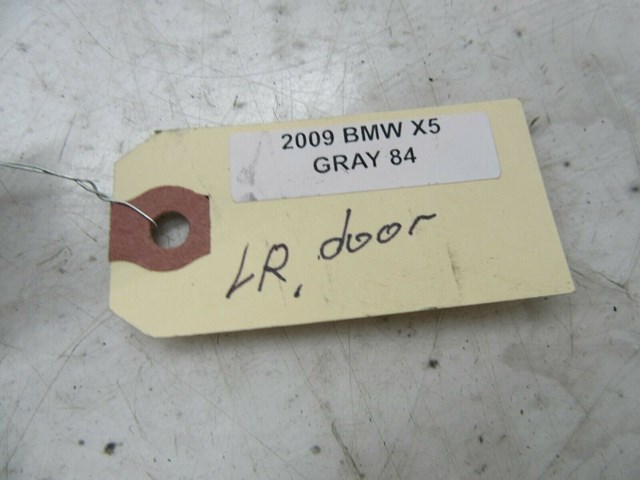 2007-2010 BMW X5 E70 OEM LEFT REAR DRIVER SIDE DOOR BURR WALNUT WOOD TRIM