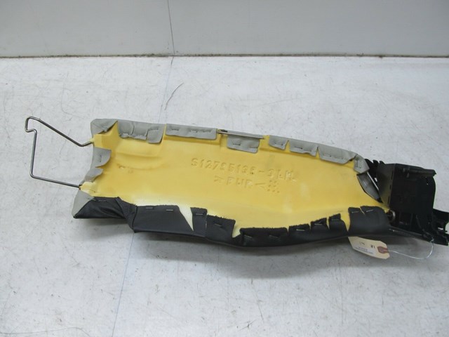 2004-2011 SAAB 9-3 OEM LEFT REAR DRIVER SEAT SIDE CUSHION BOLSTER GRAY 12795139