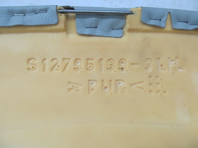 2004-2011 SAAB 9-3 OEM LEFT REAR DRIVER SEAT SIDE CUSHION BOLSTER GRAY 12795139