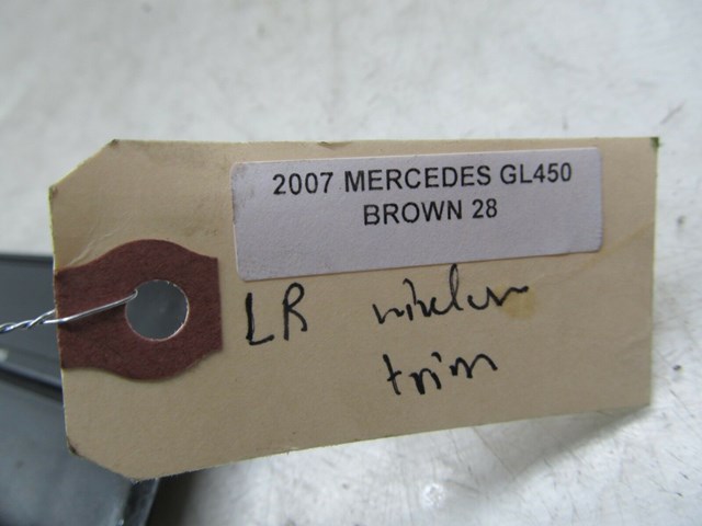 2007-2012 MERCEDES GL450 X164 OEM LEFT REAR WINDOW TRIM MOLDING 