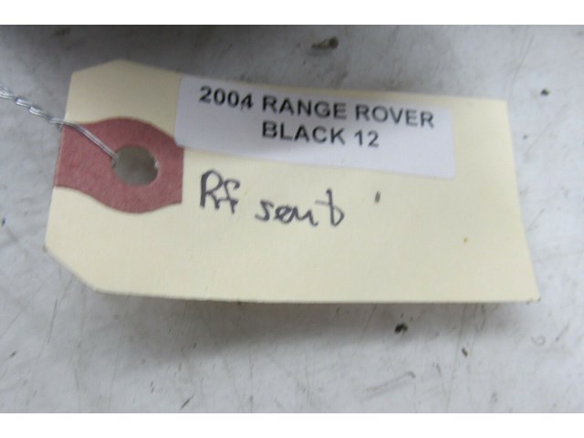 2003-2006 RANGE ROVER HSE OEM RIGHT FRONT SEAT BACK COVER PANEL