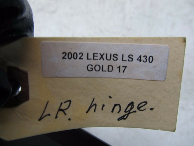 2001-2006 LEXUS LS430 OEM LEFT REAR DRIVER SIDE HINGE COVER TRIM 64572-50010