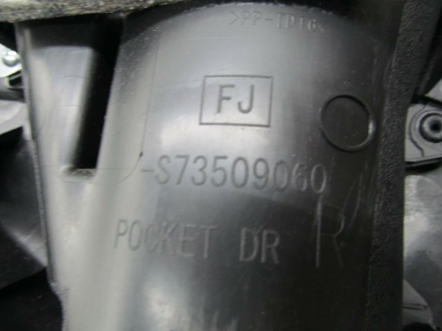 2010-2014 SUBARU IMPREZA OEM RIGHT REAR PASSENGER INTERIOR DOOR PANEL COVER TRIM