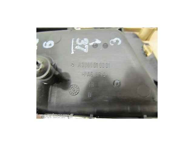 2007-2009 MERCEDES S550 W221 OEM RIGHT REAR PASSENGER SIDE DOOR HANDLE WITH TRIM