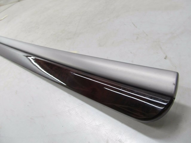 2004-2008 AUDI A8L W12 OEM LEFT REAR DRIVER SIDE DOOR PANEL WOODGRAIN TRIM COVER