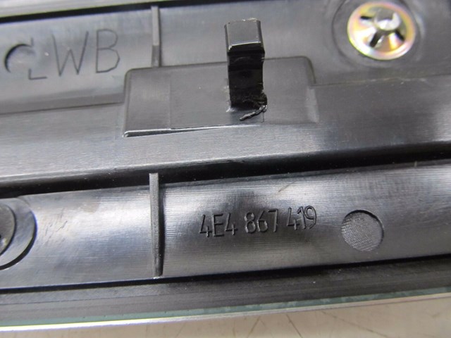 2004-2008 AUDI A8L W12 OEM LEFT REAR DRIVER SIDE DOOR PANEL WOODGRAIN TRIM COVER