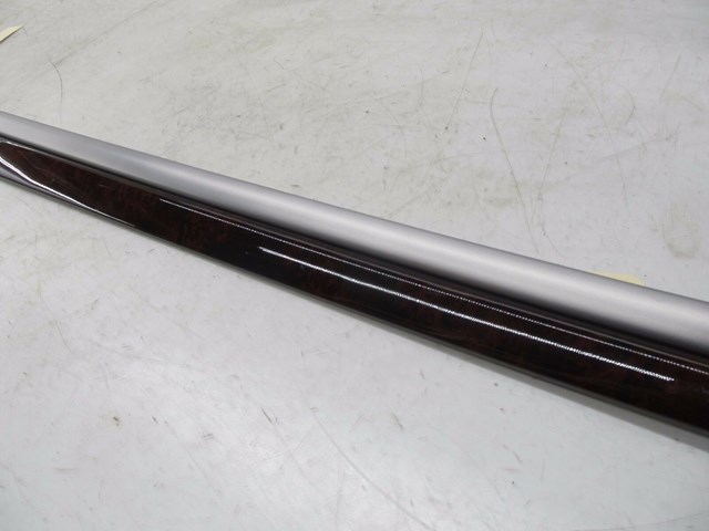 2004-2008 AUDI A8L W12 OEM LEFT REAR DRIVER SIDE DOOR PANEL WOODGRAIN TRIM COVER