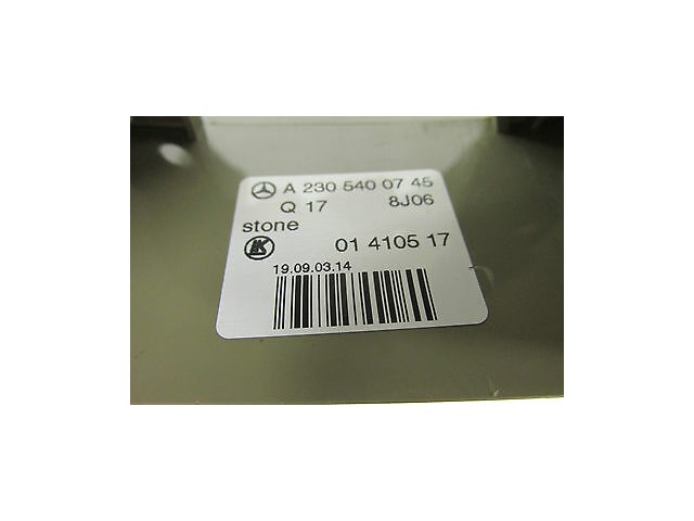 2004-2006 MERCEDES BENZ SL600 R230 OEM STEERING WHEEL COLUMN COVER TRIM COLLAR 