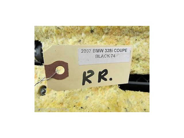 2007-2010 BMW 328I E92 COUPE OEM INTERIOR RIGHT REAR QUARTER PANEL TRIM 