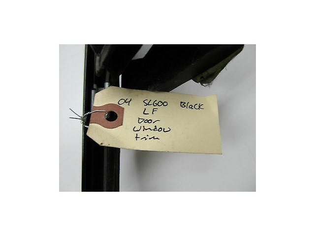 2004-2006 MERCEDES BENZ SL600 R230 OEM LEFT FRONT WINDOW RAIL TRIM MOULDING 