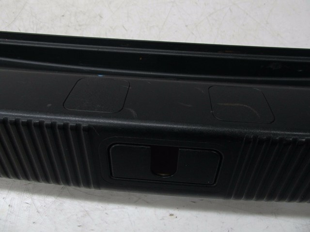 2004-2008 AUDI A8L W12 OEM REAR TRUNK LATCH TRIM PLATE COVER PANEL 4E0863471B