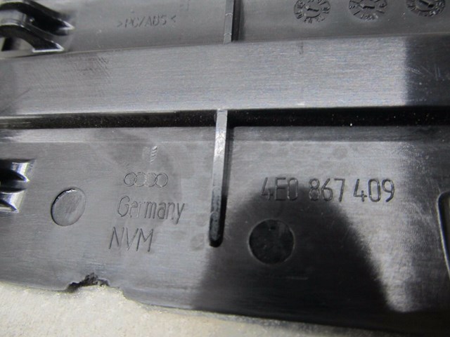 2004-2008 AUDI A8L W12 OEM LEFT FRONT DRIVER DOOR PANEL WOODGRAIN TRIM COVER