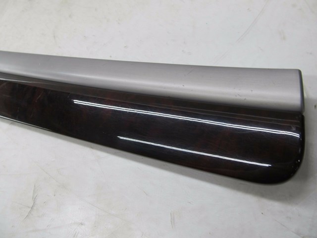 2004-2008 AUDI A8L W12 OEM LEFT FRONT DRIVER DOOR PANEL WOODGRAIN TRIM COVER