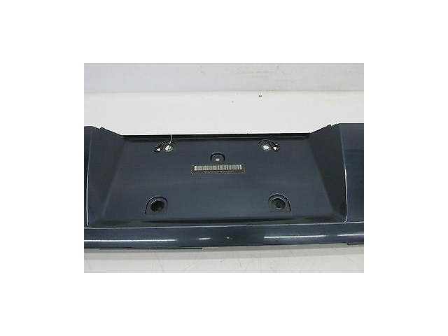 2002-2004 BMW 745LI E66 OEM REAR TRUNK LICENSE PLATE COVER TRIM MOLDING BLUE