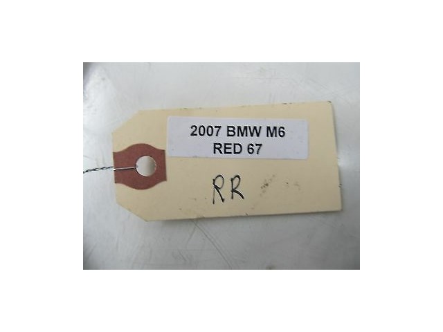 2006-2010 BMW M6 E63 OEM RIGHT REAR WATER CHANNEL COVER TRIM PANEL 51717124910