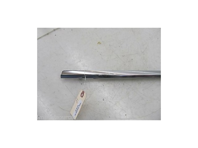 2009-2011 JAGUAR XF OEM LEFT FRONT EXTERIOR CHROME WINDOW WEATHER TRIM 