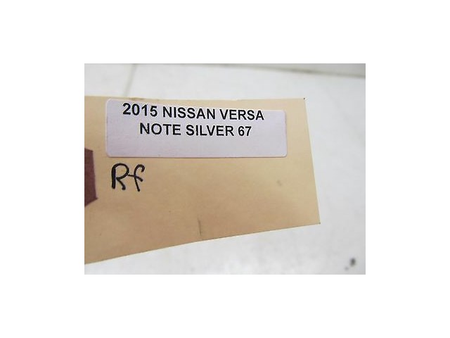2014-2015 NISSAN VERSA NOTE OEM RIGHT FRONT CRAWL TRIM 