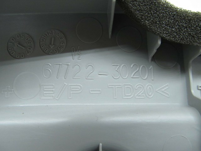 2007-2011 LEXUS GS350 OEM LEFT REAR DOOR LOCK LATCH TRIM COVER 