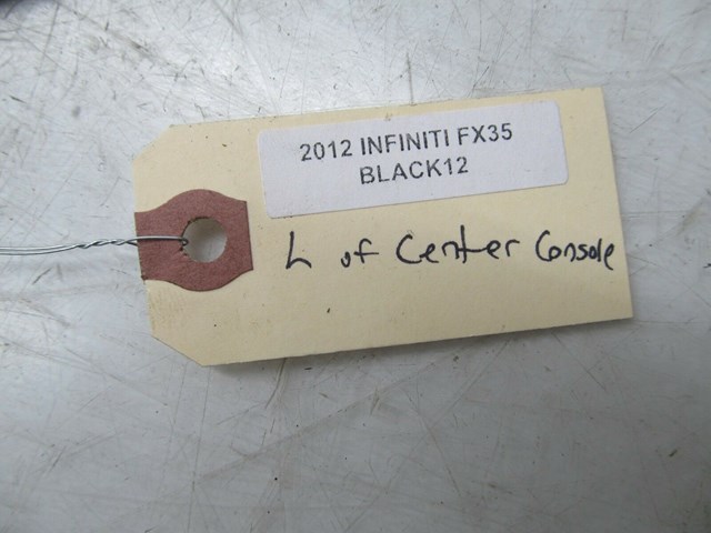 2009-2016 INFINITI FX35 QX70 OEM LEFT OF CENTER CONSOLE TRIM COVERS PANELS