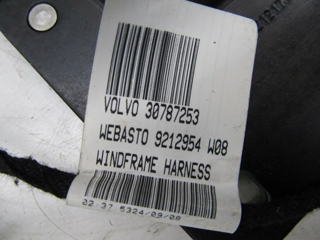 2006-2013 VOLVO C70 T5 OEM REAR CONVERTIBLE TOP WINDSHIELD LOCK LATCH ASSEMBLY 