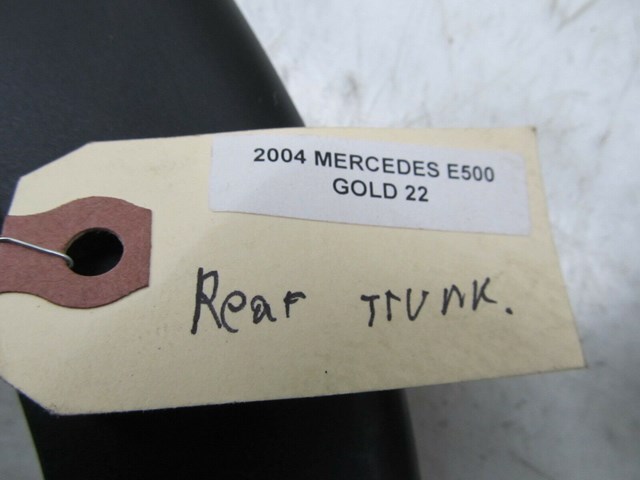 2003-2006 MERCEDES E500 W211 OEM REAR TRUNK HING COVER PAIR SET (2)