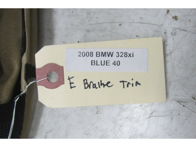 2007-2010 BMW 328xi E90 OEM E-BRAKE COVER TRIM 13599911