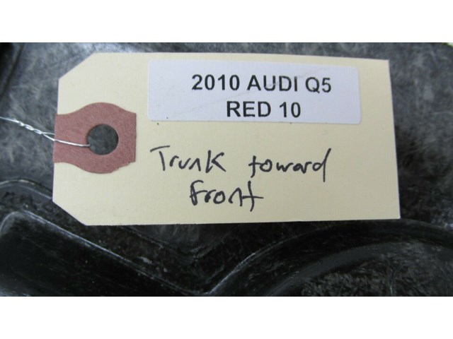 2009-2012 AUDI Q5 8R OEM REAR TRUNK FRONT FINISH PANEL COVER 