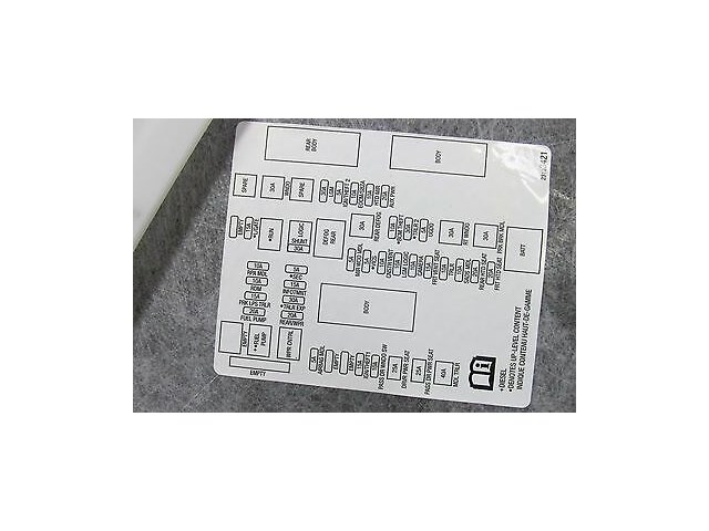 2013-2016 CADILLAC SRX OEM LEFT REAR DRIVER SIDE LOWER COVER TRIM PANEL 