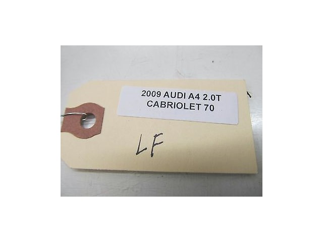 2009 AUDI A4 CABRIOLET 2.0T OEM LEFT DRIVER SIDE CONVERTIBLE TOP CATCH LATCH