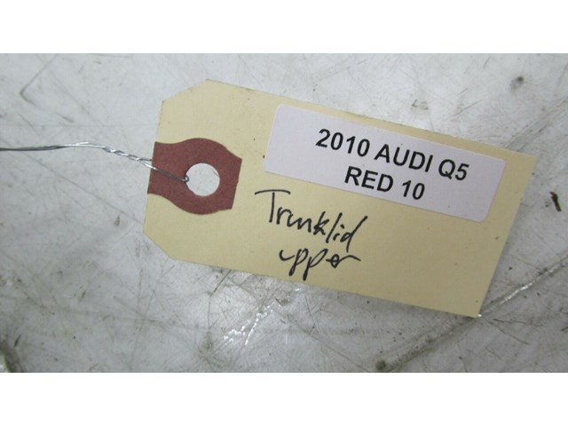 2009-2012 AUDI Q5 8R OEM REAR TAIL GATE HATCH UPPER TRIM FINISH PANEL  