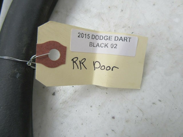 2013-2016 DODGE DART OEM RIGHT REAR DOOR FRAME SURROUND WEATHERSTRIP SEAL