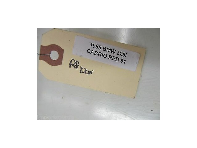 1985-1992 BMW 325i E30 OEM RIGHT FRONT INNER SILL TRIM 