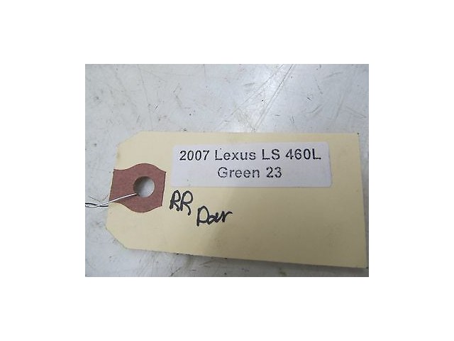 2007-2009 LEXUS LS460L XF40 OEM RIGHT REAR DOOR TRIM COVER 67721-50090