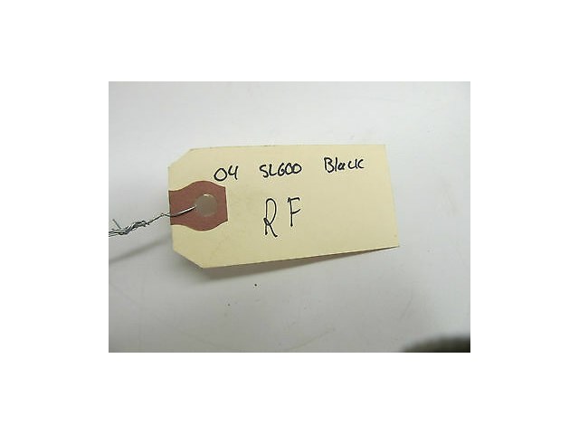 2004-2006 MERCEDES BENZ SL600 R230 OEM R FRONT INNER DOOR TRIM COVER ALUMINUM