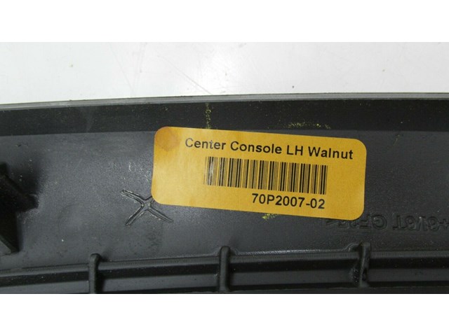 2007-2010 BMW X5 E70 OEM CENTER CONSOLE LEFT SIDE WALNUT WOOD TRIM 