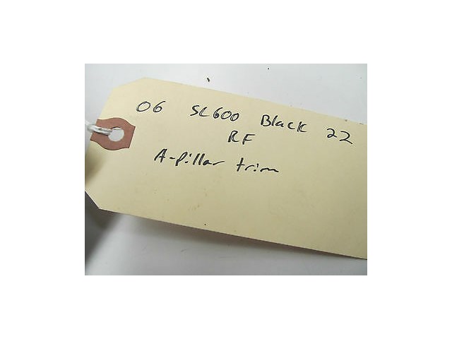 2004-2006 MERCEDES BENZ SL600 R230 OEM RIGHT FRONT EXTERIOR PILLAR MOULDING TRIM