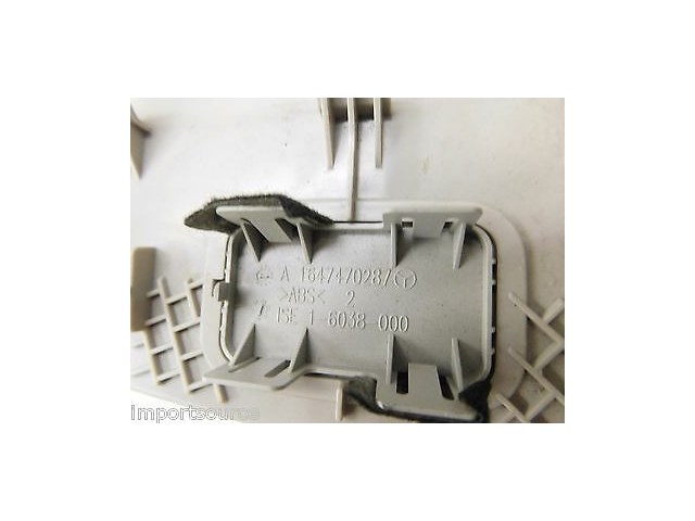 2007-2012 MERCEDES GL450 X164 OEM REAR TRUNK LIFTGATE UPPER GUARD TRIM PANEL