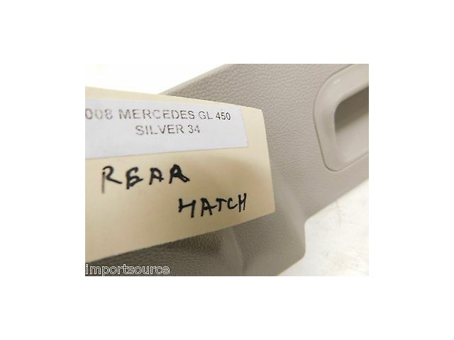 2007-2012 MERCEDES GL450 X164 OEM REAR TRUNK LIFTGATE UPPER GUARD TRIM PANEL