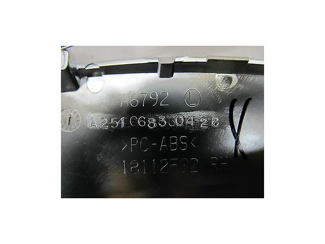 2006-2009 MERCEDES R350 W251 OEM RIGHT REAR CENTER CONSOLE TRIM MOULDING