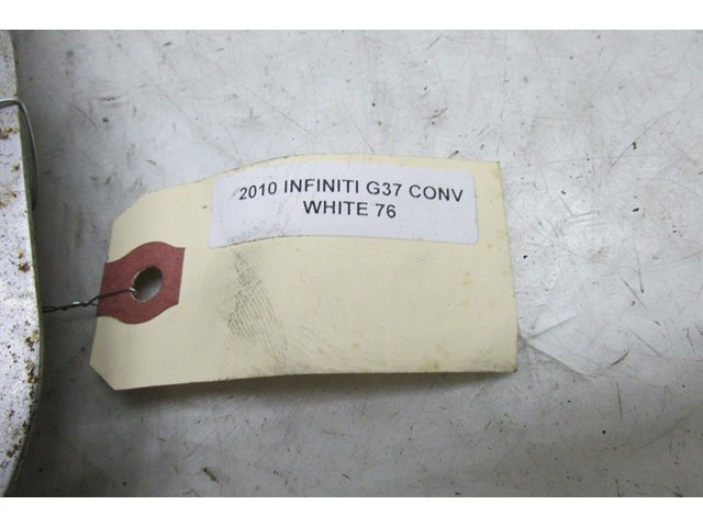 2009-2013 INFINITI G37 CONVERTIBLE OEM FRONT STEERING BOOT COLUMN 