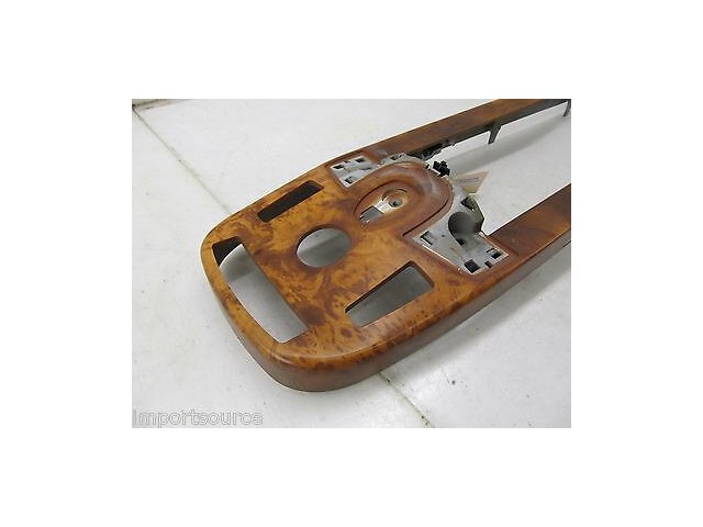 2007-2009 MERCEDES S550 W221 OEM CENTER CONSOLE WOOD GRAIN TRIM SURROUND DESIGNO