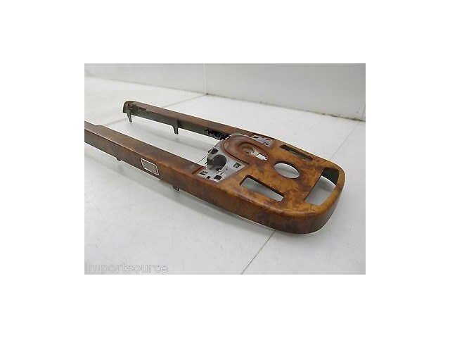 2007-2009 MERCEDES S550 W221 OEM CENTER CONSOLE WOOD GRAIN TRIM SURROUND DESIGNO