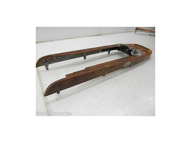 2007-2009 MERCEDES S550 W221 OEM CENTER CONSOLE WOOD GRAIN TRIM SURROUND DESIGNO